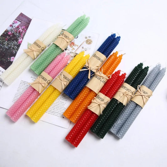 Nordic Beeswax Candles - Various Colours