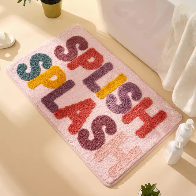 Funky Kids Bathroom Rugs Non-Slip